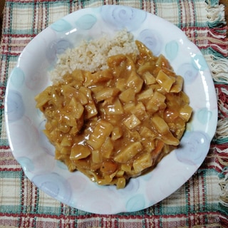 我が家の筍カレー